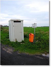 Foto: WC bei Utersum - hier klicken