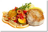 Foto: Thunfischsteak - hier klicken