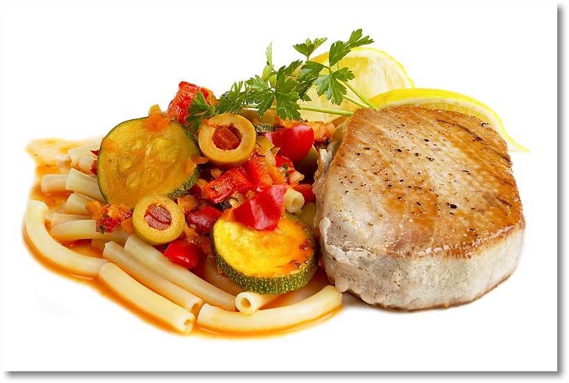 Rezept: Thunfischsteak - hier klicken
